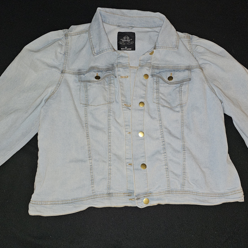 Light Blue Denim Jean Jacket